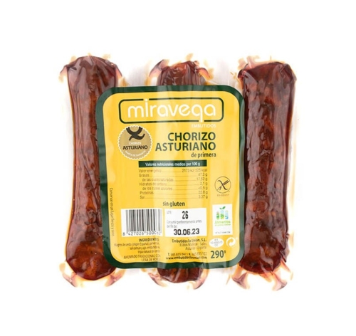 Chorizo asturiano MIRAVEGA-3...