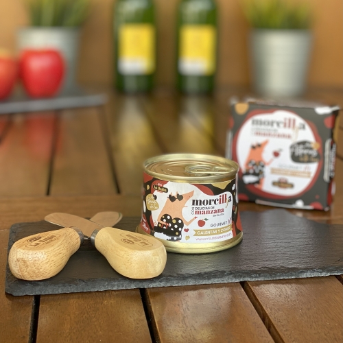 Conserva gourmet Morcilla con mousse...