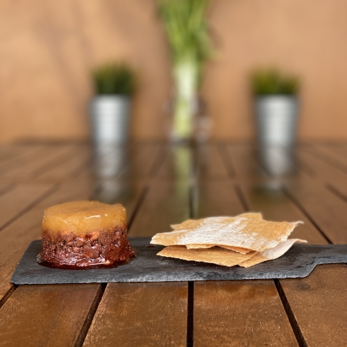Conserva gourmet Morcilla con mousse...